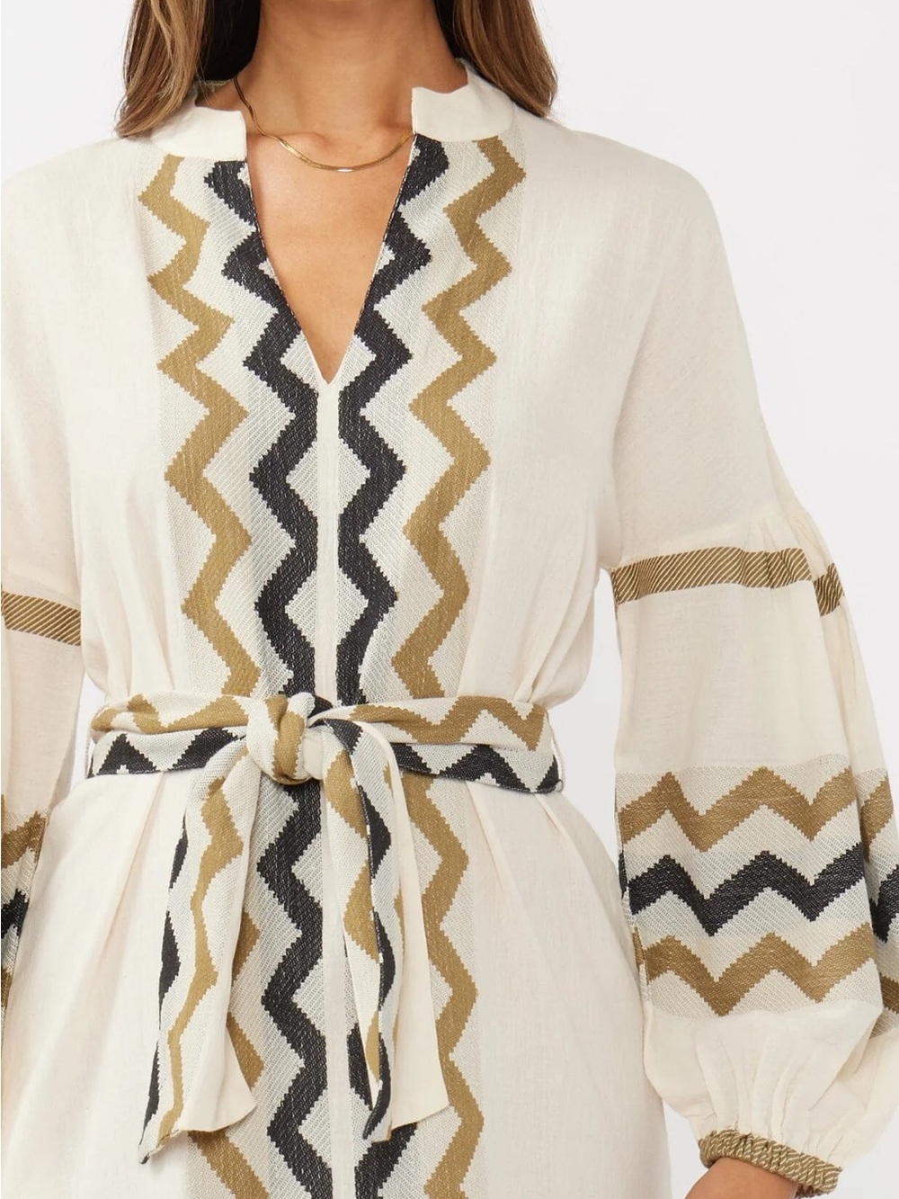 Devotion Twins — Mona Jacquard Maxi — Size M